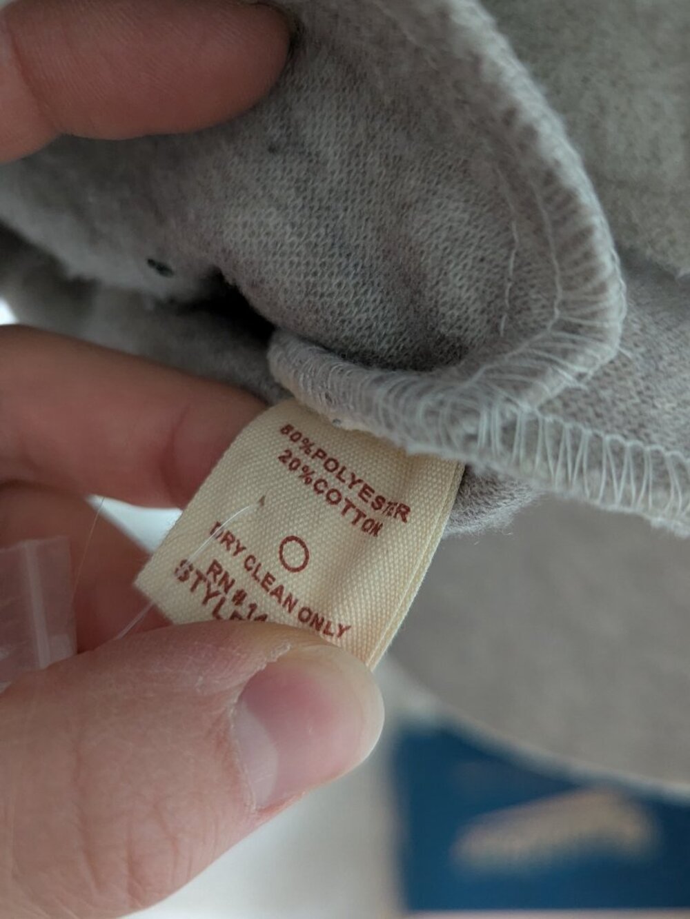 Oversized Grey Fall Shacket - Picture 9 of 9